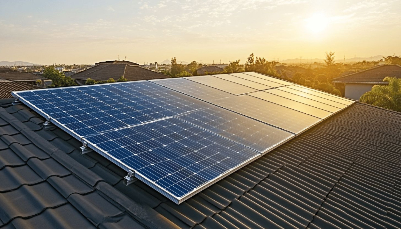 Comparaison de l'efficacité énergétique du photovoltaïque entre 2020 et 2025